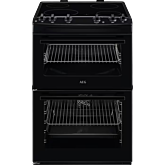 AEG CCX6501ACB Double Oven With Ceramic Top - Black