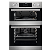 AEG EX-DEX33111EM-SP Built In Electric Double Oven - Stainless Steel