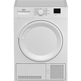 Beko DTLCE80041W 8Kg Condenser Tumble Dryer - White