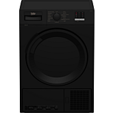 Beko DTLCE80051B 8Kg Condenser Tumble Dryer With Sensor Programmes - Black