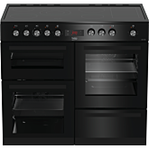 Beko KDVC100K 100Cm Ceramic Cooker - Black
