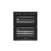 Blomberg EX-ROTN9202DX-HF Built Under Electric Double Oven - Dark Steel 