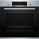 Bosch HBS534BS0B Built In Electric Single Oven With 3D Hot Air