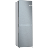 Bosch KGN27NLEAG 55Cm Frost Free Fridge Freezer - Silver