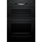 Bosch MBA533BB3B Series 4 Built-In Double Oven - Black