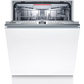 Bosch SMV4HVX00G Built In Dishwasher - Stainless Steel - 14 Place Settings