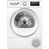 Bosch WTH85226GB Series 4 8Kg Heat Pump Tumble Dryer - White