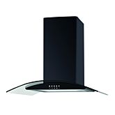 CATA UBSCG70BK 70Cm Curved Glass Cooker Hood