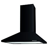 CATA UBSCH90BK.1 90Cm Black Chimney Hood