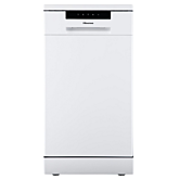 Hisense HS523E15WUK Slimline Dishwasher - White - 10 Place Settings