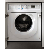 Indesit BIWMIL71252UKN 7Kg 1200 Spin Intergrated Washing Machine - White