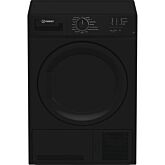Indesit CYDC82BBGLUK Dryer 8Kg Condenser Sensor Dry Black 15 Cycles