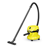Karcher 16280020 Wd2plus Wet + Dry Vacuum Cleaner - Yellow