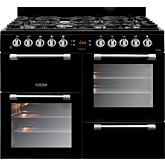 Leisure CK100F232K 100Cm Dual Fuel Range Cooker - Black