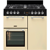 Leisure CK90F232C 90Cm Dual Fuel Range Cooker Cream