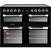 Leisure CS100C510K 100Cm Ceramic Range Cooker - Black