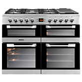 Leisure CS100F520X 100Cm Dual Fuel Range Cooker - Stainless Steel