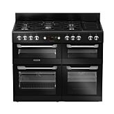 Leisure CS110F722K 110Cm Dual Fuel Range Cooker - Black