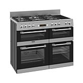 Leisure CS110F722X 110Cm Dual Fuel Range Cooker - Stainless Steel