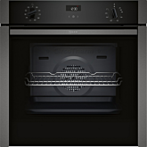 Neff B3ACE4AG3B 59.4Cm Built In Electric Single Oven - Graphite Grey