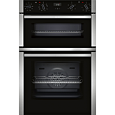 Neff U1ACE2AN3B 59.4Cm Built In Electric Double Oven - Stainless Steel