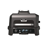 Ninja OG850UK Woodfire Pro Xl Electric Bbq Grill & Smoker - Black/Grey