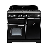 Rangemaster CDL100DFF Classic Deluxe 100 Dual Fuel With Chrome Trim