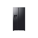 Samsung RS70F66KCFEU 91Cm Side By Side American Fridge Freezer - Black