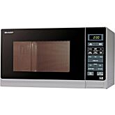 Sharp R372SLM 25 Litre Solo Microwave - Silver