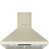 Smeg KSED65PE Retro Style 60Cm Chimney Hood - Cream