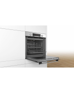 Bosch HBS573BS0B Built In Electric Single Oven With 3D Hot Air