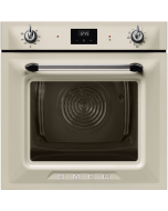 Smeg SOP6900TP Retro Style Pyrolytic Self Cleaning Single Oven - Cream