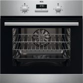 AEG BCX23101EM 59.4Cm Built In Electric Single Oven - Stainless