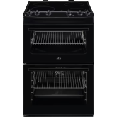 AEG CCX6501ACB Double Oven With Ceramic Top - Black