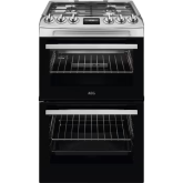 AEG CGX1130ACM 55Cm Gas Cooker - Stainless Steel