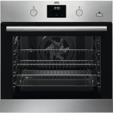 AEG EX-BES35501EM Built In Electric Single Oven - Stainless Steel