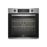 Beko CIMY92XP Pyrolytic Built In Electric Single Oven - Stainless Steel