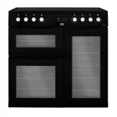 Beko KDVC90K 90Cm Ceramic Range Cooker - Black