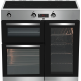 Beko KDVI90X 90Cm Induction Range Cooker - Stainless Steel