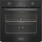 Blomberg ROEN8232BP Built In Electric Single Oven with Pyrolytic Self Cleaning - Black