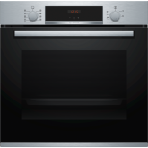 Bosch HBS534BS0B Built In Electric Single Oven With 3D Hot Air