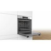 Bosch HBS573BS0B Built In Electric Single Oven With 3D Hot Air