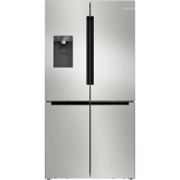 Bosch KFI96APEAG Series 6 French Door Bottom Freezer, Multi Door 183 X 90.5 Cm Brushed Steel Anti-Fi