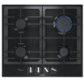 Bosch PCP6A6B90 Serie | 6 Gas Hob 60 Cm Black