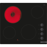 Bosch PKE611CA3E 59.2Cm Ceramic Hob - Black