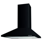 CATA UBSCH90BK.1 90Cm Black Chimney Hood