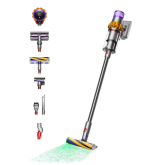 Dyson V15-2024 Cordless Vacuum - 60 Minutes Run Time - Yellow/Nickel