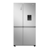 Hisense RS840N4WCE 91Cm Frost Free American Fridge Freezer - Stainless Steel