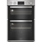 Hotpoint DIH 10D IX Hotpoint 89Cm Built In Double Fan Oven With Enamel Liners