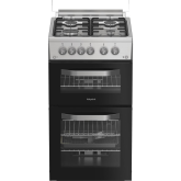 Hotpoint HDG5GCX 50cm Gas Double Cooker - Stainless Steel